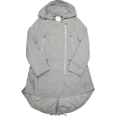 Женское серое легкое длинное пальто миди для холодной погоды Ashley B S BHFO 7137
