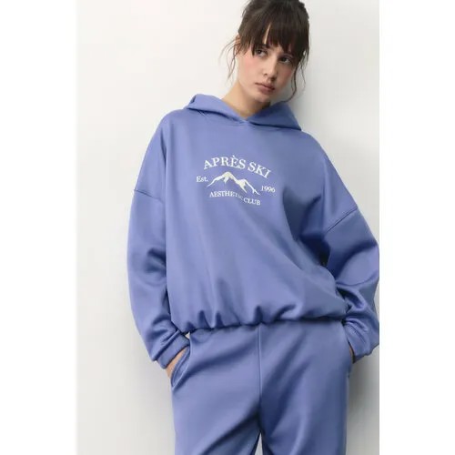 Толстовка Befree Sport, размер L/170, , голубой