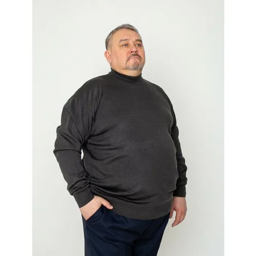 Пуловер L'ONN, размер 4XL, серый