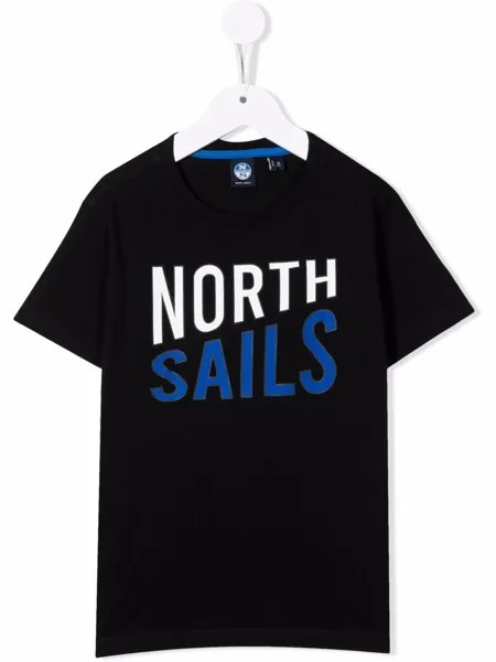 North Sails Kids футболка с логотипом