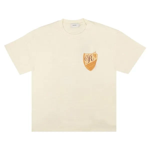 Футболка Rhude Vintage Chateau Short-Sleeve T-Shirt, белый