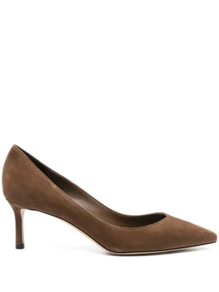 Jimmy Choo туфли с ремешком на пятке, коричневый