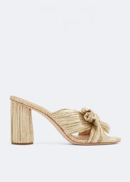 Мюли LOEFFLER RANDALL Penny mules, золотой