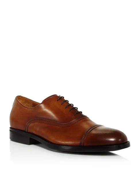 Мужские кожаные оксфорды Butler Cap-Toe Bruno Magli