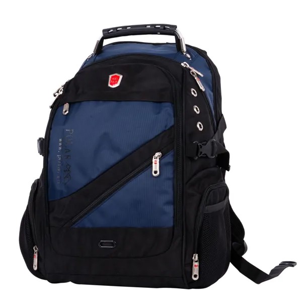 Рюкзак мужской Polar 983017 темно-синий, 47x32x19 см