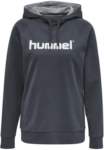 Толстовка Hummel Baumwoll Hoodie Hmlgo Cotton Logo Hoodie Woman, цвет INDIA INK