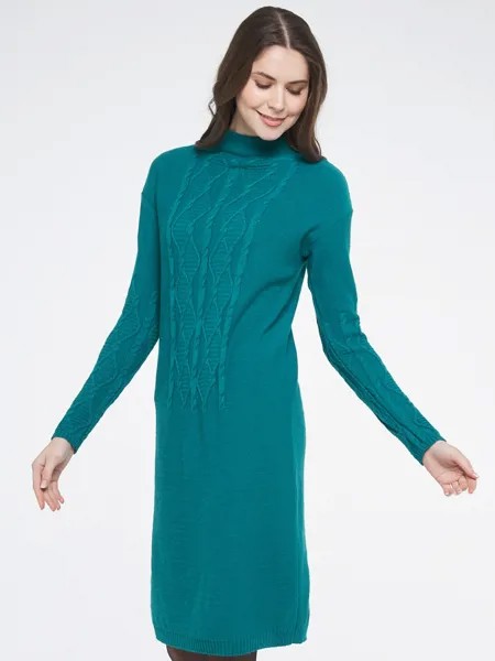 Платье женское VAY 192-2414 зеленое 42