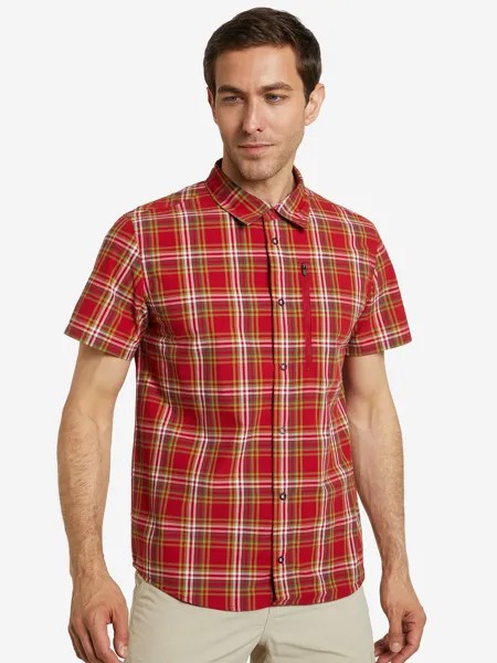 Рубашка с коротким рукавом мужская Northland, Красный