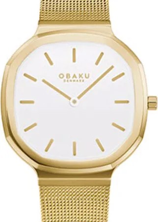 Fashion наручные  женские часы Obaku V253LXGWMG. Коллекция Oktant