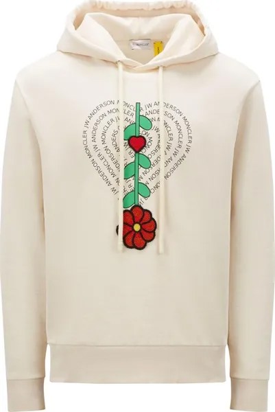 Худи Moncler Genius x JW Anderson Hoodie Sweater Light Beige, загар