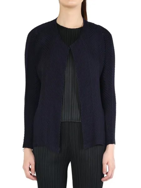 Pleats Please Issey Miyake жакет с эффектом плиссе