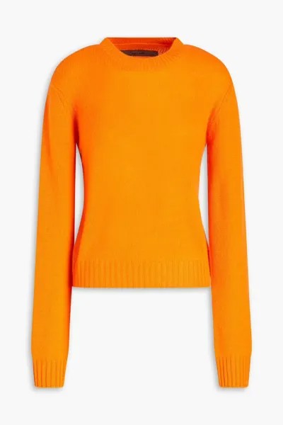 Кашемировый свитер Enza Costa, оранжевый