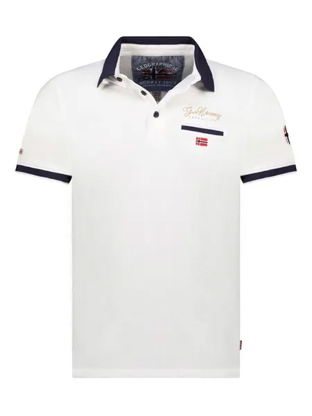 Футболка поло Geographical Norway, белый