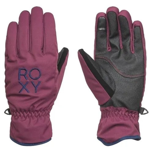 Перчатки Roxy, размер XL, красный, фиолетовый