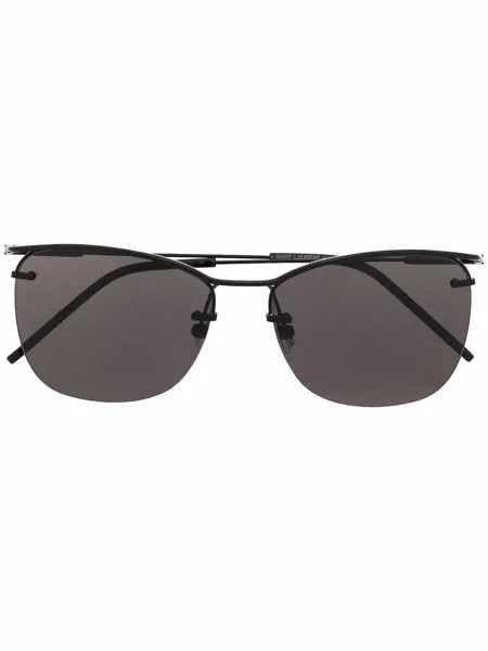 Saint Laurent Eyewear солнцезащитные очки в квадратной оправе