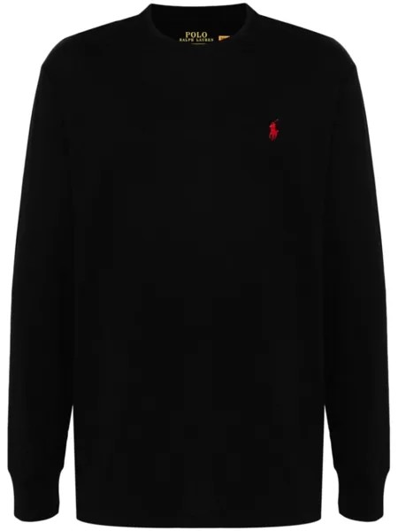 Polo Ralph Lauren футболка с логотипом Polo Pony, черный