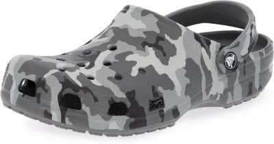 Шлепанцы Crocs Classic Printed Camo Clog, размер 39-40