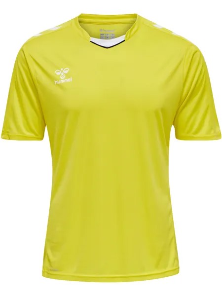 Футболка Hummel Trikot S/S Hmlcore Xk Poly Jersey S/S, цвет BLAZING YELLOW