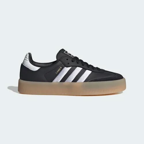 Кеды adidas, размер 5,5 UK, черный/белый