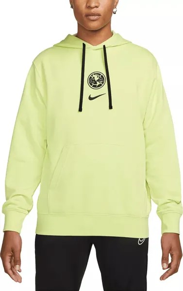 Желтый пуловер с капюшоном Nike Club America 2023 Club