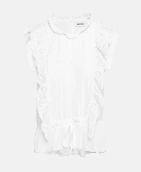 Рубашка-блузка Zadig&Voltaire, белый