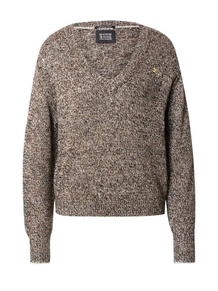 Свитер SCOTCH & SODA, пестрый коричневый