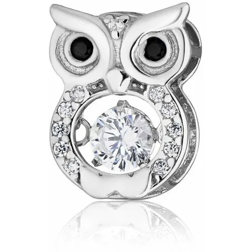 Подвеска Ювелир Карат, серебро, 925 проба, фианит