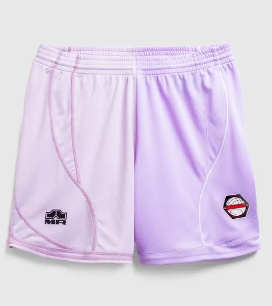 Шорты Martine Rose Half And Half Football, розовый