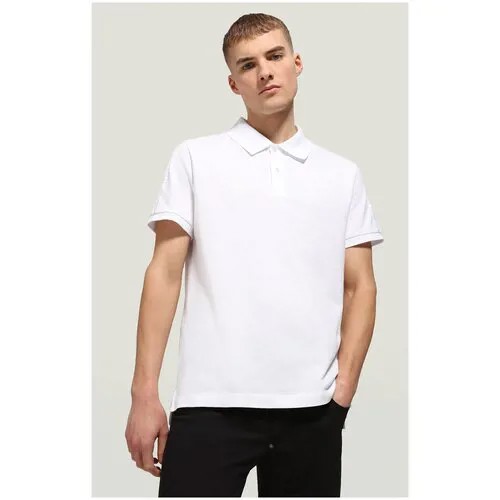 Джемпер-поло для мужчин, BIKKEMBERGS, модель: C808101E2354C74, цвет: черный, размер: S