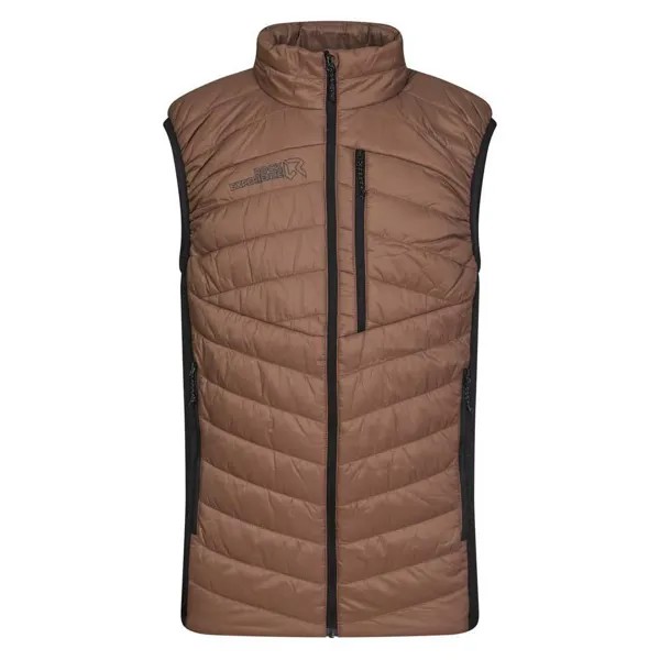 Жилет Rock Experience Eco Manitoba Hybrid Vest, коричневый