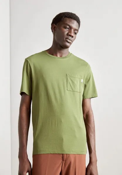 Базовая футболка POCKET TEE Scotch & Soda, зеленый