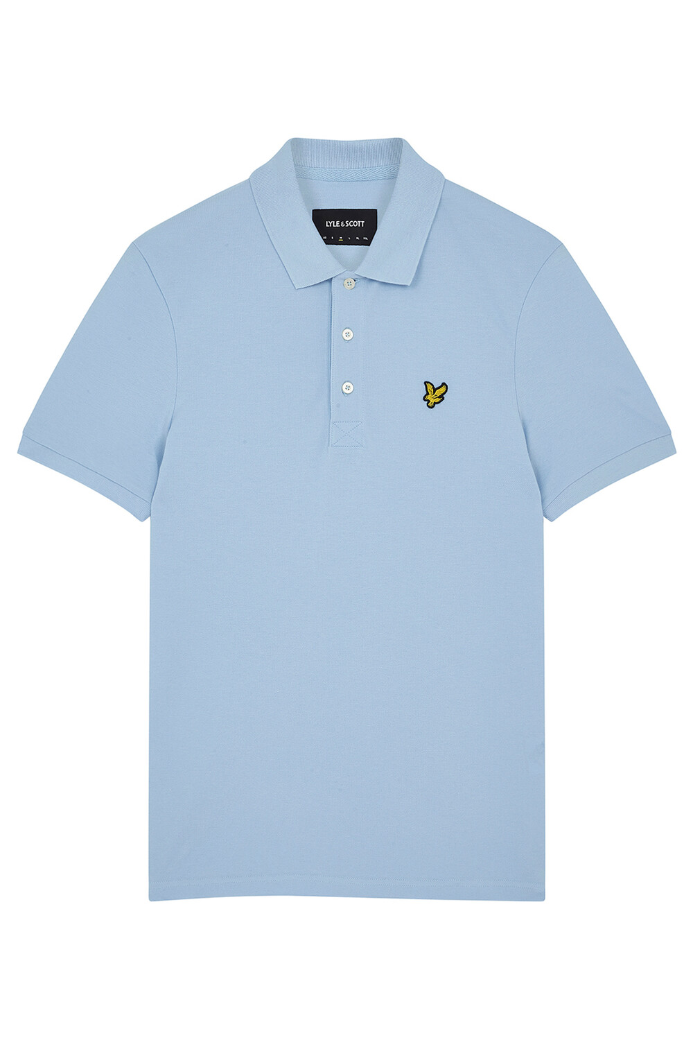 Поло Lyle & Scott, светло-синий