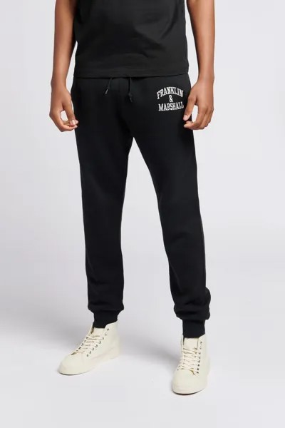 Черные мужские спортивные брюки Arch Letter BB Franklin & Marshall, черный