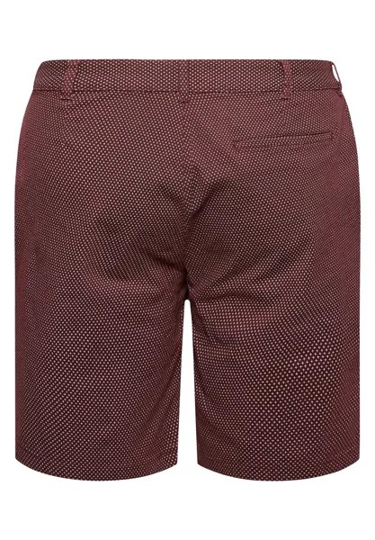 Шорты Geometric Print Stretch BadRhino, красные