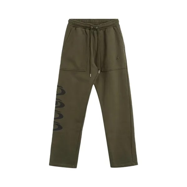 Брюки Air Jordan x Travis Scott Fleece Pants, цвет Army Green