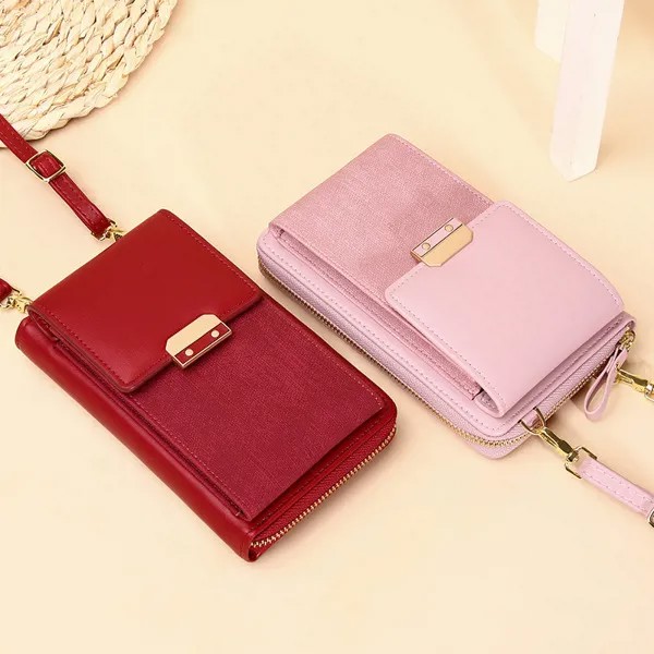 Новый женский кошелек, женская сумка, кошелек для монет, модная простая сумка через плечо, сумка-мессенджер, корейский маленький квадратный ...