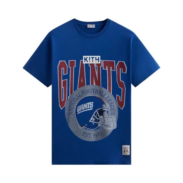 Футболка Kith For the NFL: Giants 1925 Vintage Tee, цвет Current