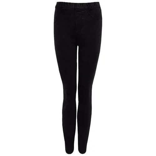 Черные джинсы-скинни INCITY, цвет Черный, размер 30W/32L