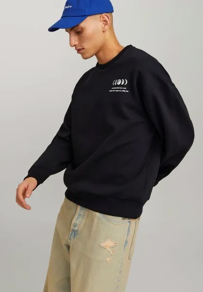 Свитер Jorastrological Crew Unisex Jack & Jones, черный