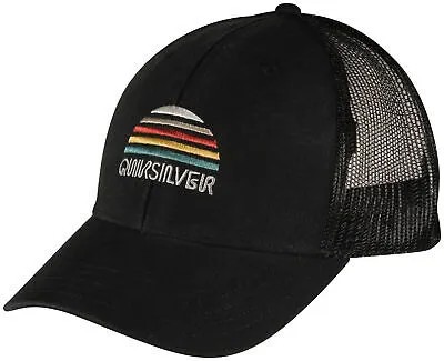 Кепка Quiksilver Stringer Trucker — черная — новинка