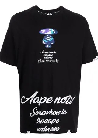 AAPE BY *A BATHING APE® футболка с логотипом