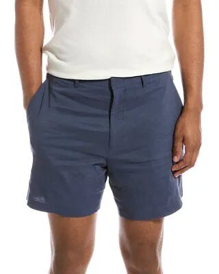 Короткие мужские шорты из льняной смеси Theory Curtis 36