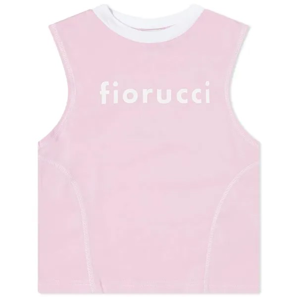 Футболка без рукавов с логотипом Fiorucci