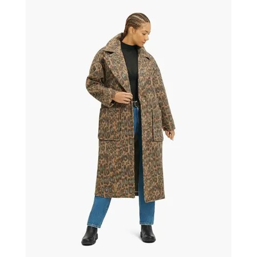 Пальто UGG, размер 44/S, коричневый