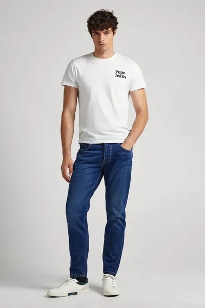 Джинсы со средней посадкой Pepe Jeans London, синий