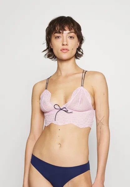 Бюстье Tommy Jeans LONGLINE TRIANGLE, цвет french orchid