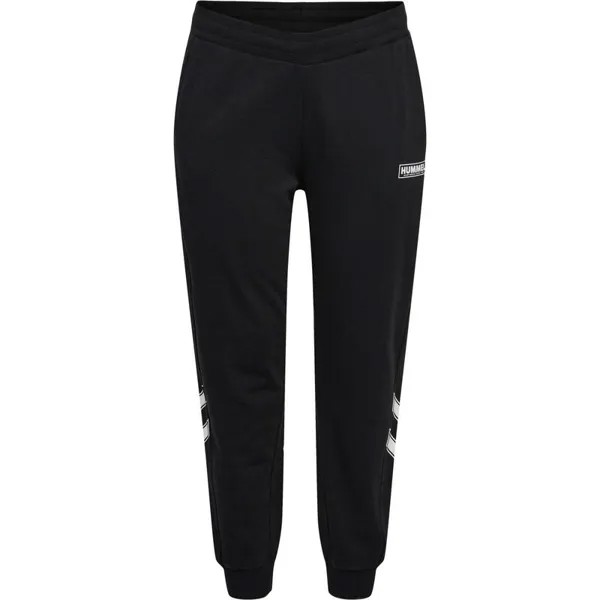 Hmllegacy Wo Regular Pants Plus женские спортивные брюки для отдыха HUMMEL, цвет schwarz