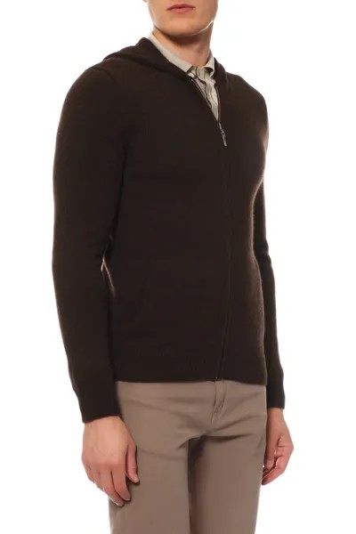 Кардиган мужской Mir cashmere YME16-025 коричневый 52