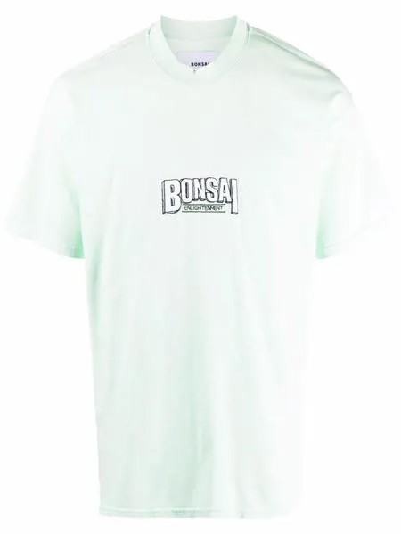 Bonsai футболка с вышитым логотипом