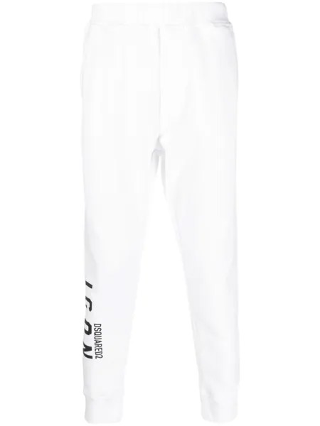 Dsquared2 спортивные брюки с логотипом, белый